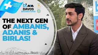 WEF Davos  Aryaman Birla On Competition Between Next Generation Leaders [upl. by Akinihs]