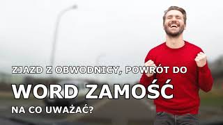 Zjazd z obwodnicy i powrót do WORD Zamość🚗Nauka jazdy w Zamościu [upl. by Anaeirb]