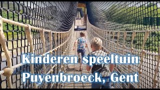 Kinderen speelpark en Camping Puyenbroeck Gent Belgium [upl. by Gen]