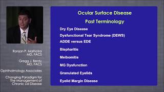 Dr Ranjan Malhorta Presentation at ASCRS 2017 on Ocular Surface Disease [upl. by Trebbor631]