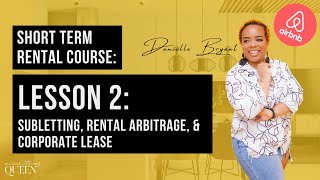 What is Airbnb Subletting  Part 2 Short Term Rental Course [upl. by Othilia]