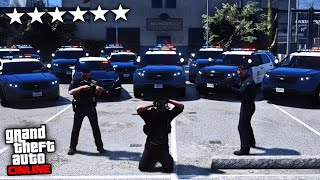 ESCAPO de la CARCEL y TODA la POLICIA nos BUSCA 💀 GTA5 RP [upl. by Myranda]