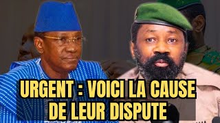 URGENT  VOICI L’ORIGINE DES DISPUTES ENTRE CHOGEL MAÏGA ET LE PRÉSIDENT ASSIMI GOÏTA [upl. by Ytsenoh]