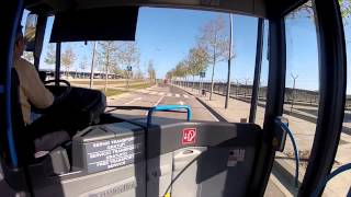 Barcelona airport T2 to T1 with free bus shuttle [upl. by Ahtar]