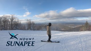 MOUNT SUNAPEE SKIING 2021 [upl. by Blalock]