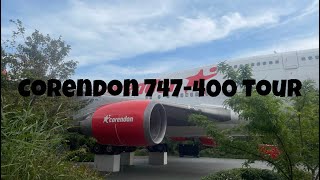 Boeing 747400 Tour at Corendon hotel Amsterdam Schiphol [upl. by Harding]