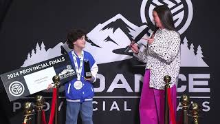 LANDEN HAXTON  VIBRANT STUDIOS MINI SOLO PROVINCIAL CHAMPION PROVINCIAL CHAMPIONSHIP 2024 [upl. by Nlyak]