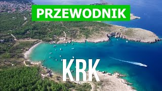 Wyspa Krk Chorwacja  Plaże wakacje kurorty miejsca przyroda  Wideo 4k  Krk co warto zobaczyć [upl. by Shayn]