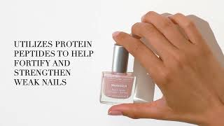 MAKEOVER Ridge Filler Base Coat  dual concealer and nail treatment for visibly damaged nails [upl. by Dorina]