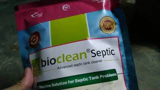 unboxingHow to use bioclean septic tank cleaner in hindi  solution for septic tank problems [upl. by Renita810]