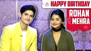 Rohan Mehra Celebrates His Birthday With Kanchi Singh  India Forums [upl. by Salba]