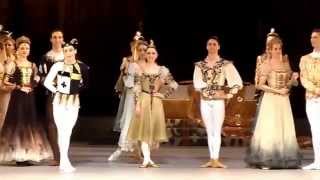 Mariinsky Ballet in Washington Curtain call in Swan Lake with Alina Somova and Vladimir Shklyarov [upl. by Robertson]