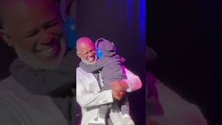 BRIAN MCKNIGHT JRS debut with DADDY [upl. by Ytte]