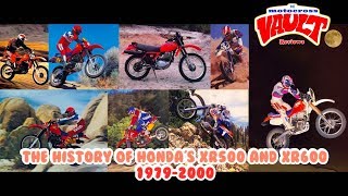 The History of Hondas XR500R and XR600R from 19792000 [upl. by Stepha]