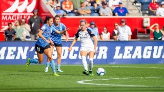 Highlights Chicago Red Stars vs North Carolina Courage  July 21 2019 [upl. by Shimberg369]