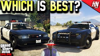 Which POLICE CAR Should You BUY In GTA Online [upl. by Eerised]