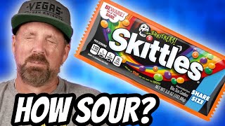 Taste the Rainbow of Fright Skittles Shriekers Halloween Flavor Review 🌈👻 [upl. by Ita]