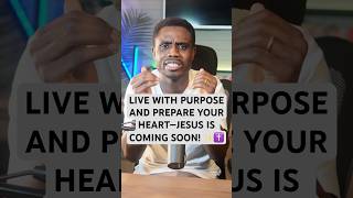 PASTOR ED LIVE WITH PURPOSE AND PREPARE YOUR HEART—JESUS IS COMING SOON ✨✝️ jesuschrist shorts [upl. by Albin]