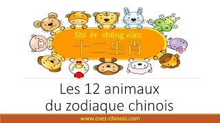 12 animaux du zodiaque chinois [upl. by Nednil]