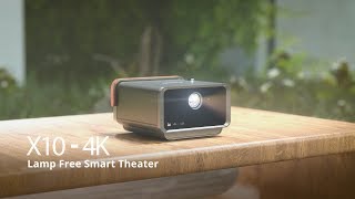 Introducing Lamp Free Smart Theater  ViewSonic X104K Short Throw LED Projector [upl. by Clemens]