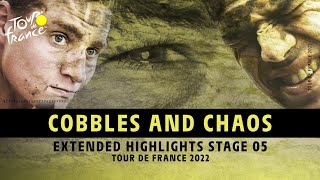 Highlights  Stage 5  TDF2022 [upl. by Linis]