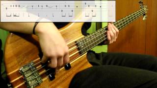 Red Hot Chili Peppers  Cant Stop Bass Cover Play Along Tabs In Video [upl. by Maurise]