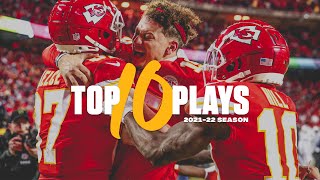 Chiefs Top 10 Plays from 2021 Season [upl. by Zenger]