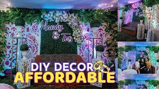 Low Cost Wedding Decoration Ideas at Home  DIY Wedding Design  Unique Wedding Ideas [upl. by Ellednek]