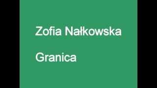 Granica  Zofia Nałkowska streszczenie [upl. by Mckenna113]