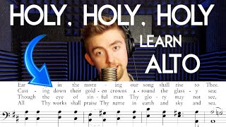 Holy Holy Holy  Alto Part [upl. by Swisher423]