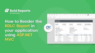 StepbyStep Tutorial on Rendering an RDLC Report in an ASPNET MVC Application [upl. by Nywrad]