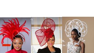 TRENDY STATEMENT FASCINATORSHATS IDEAS FOR RICH LADIES [upl. by Ddarb275]