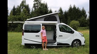 Kompakt alltagstauglich und stylisch ist der neue Adria Active CampingBus 2020 auf Renault Basis [upl. by Norbel]