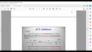 Medicinal Chemistry of ACE inhibitors [upl. by Adnahsor]