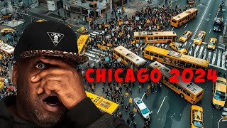 New Video Of MIGRANT BUS Arrival In Chicago Goes Viral [upl. by Fortunio]