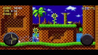 Jugando SONIC 1 ORIGINS PARA ANDROID [upl. by Gadmann435]