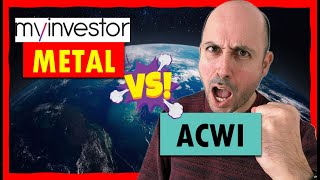 ⭐Cartera Metal Myinvestor Vs MSCI ACWI ¿Mejor Manera de indexarse globalmente Comparación  Opinión [upl. by Alag]