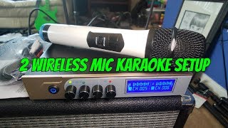 How to setup Wireless Microphone Mixer to Amp without Feedback [upl. by Neliac774]