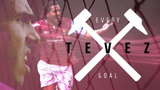 EVERY CARLOS TEVEZ GOAL FOR WEST HAM [upl. by Limhaj]