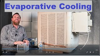 HVAC 165 Evaporative cooling [upl. by Nicolette160]