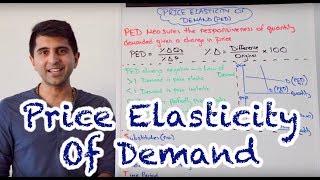 Y1 10 Price Elasticity of Demand  PED [upl. by Aldred897]