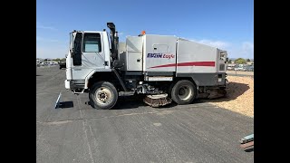 2419NM Lot 625  2004 STERLING SC8000 CARGO TRUCK W ELGIN EAGLE SWEEPER [upl. by Guntar375]