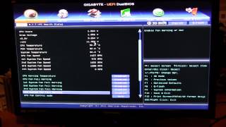 Gigabyte UEFI BIOS Overview Z77XUD4H [upl. by Ahsiemak265]