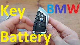 How To Change A BMW Key Battery [upl. by Anirrok]