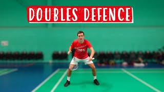 How To Defend In Doubles  The Fundamentals Of Badminton Defence [upl. by Falda448]