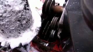 Columbia snow blower belt replacement [upl. by Venn]