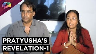 Pratyusha Banerjees parents reveal unsolved mystery of her death Part01 [upl. by Annunciata93]