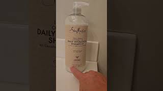 REVIEW SheaMoisture 100 Virgin Coconut Oil Milk Daily Hydration Shampoo 34 FL OZ [upl. by Nya471]