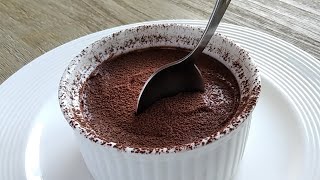 Yogurt Chocolate Mousse 2Ingredient  Nokos Kitchen [upl. by Ateikan]