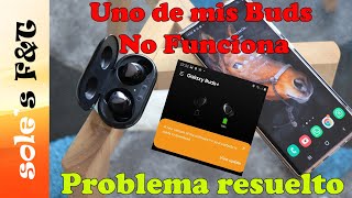 Galaxy Buds NO FUNCIONA  Como solucionarlo fácil y rápido [upl. by Yeltrab]